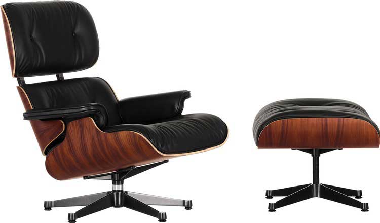Lounge Chair and Ottoman designed in 1956