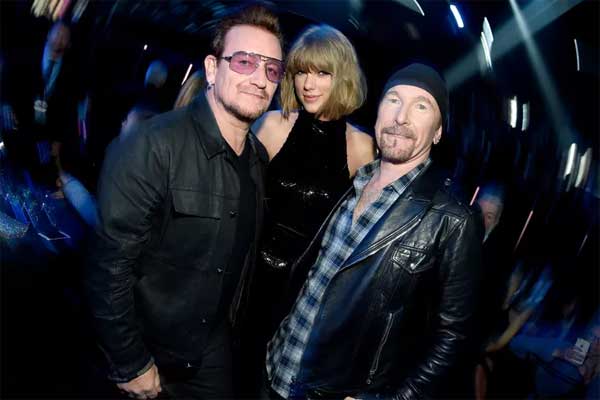 U2 and Taylor Swift