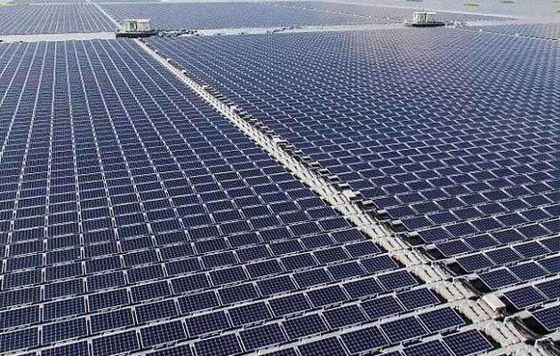 China’s largest solar power plant