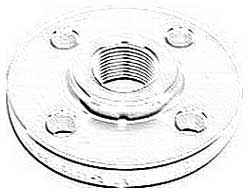 Threaded flange