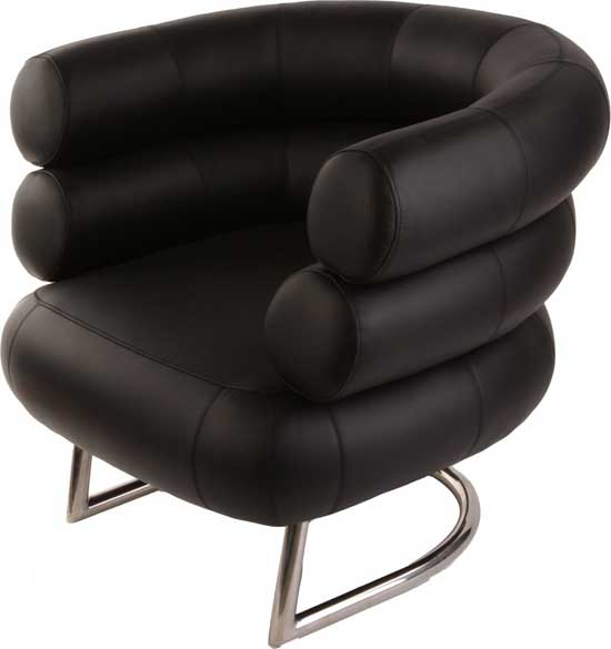 Bibendum Lounge Chair designed in 1929 by Eileen Gray