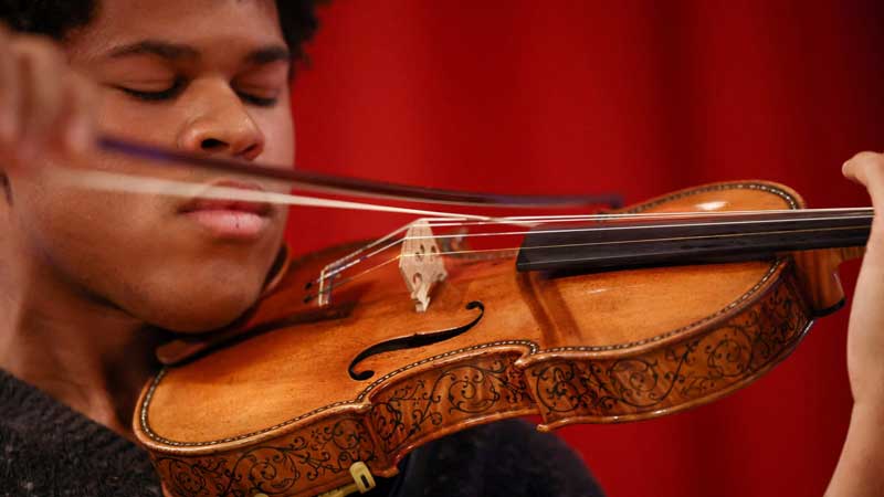 Rare Stradivarius violin