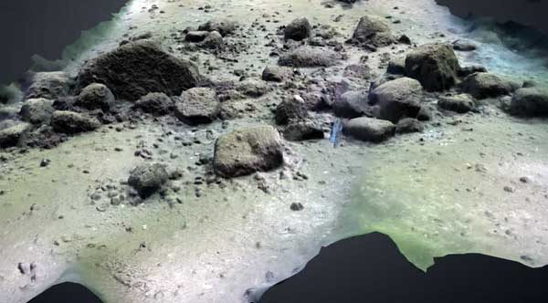 Long wall from the Stone Age discovered in the Baltic Sea