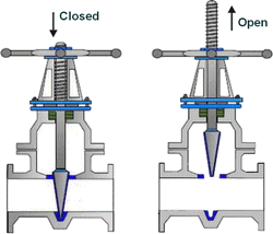 Rising Stem gate valve